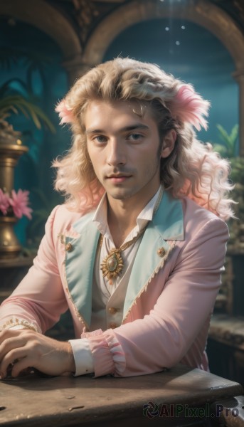 A stunning male within a beautiful sunlight