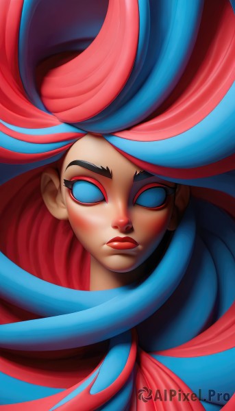 A female framed by the beauty of a lush dynamic scene