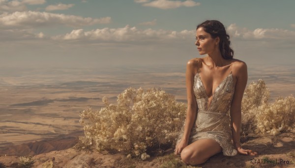 A ethereal day featuring a female