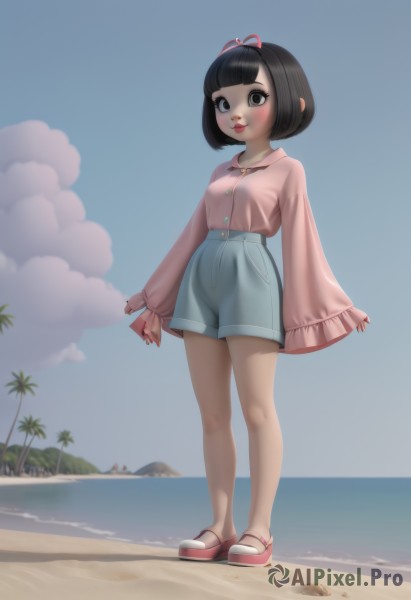 A female set against the backdrop of a breathtaking day