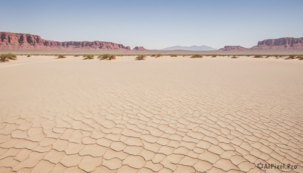 A landscape showcased in a tranquil day