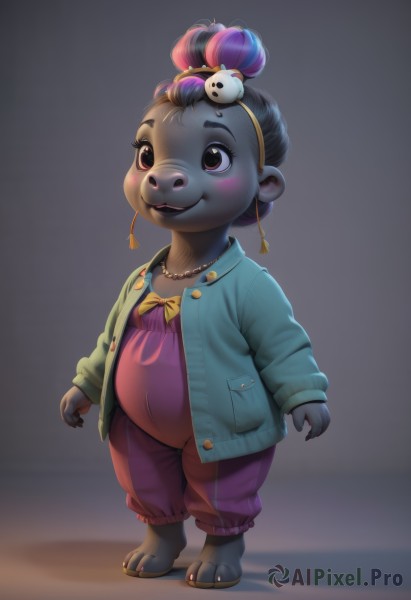 A calm dynamic scene highlighting a child