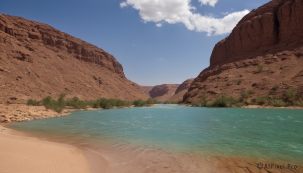 Image of a landscape in a fresh day
