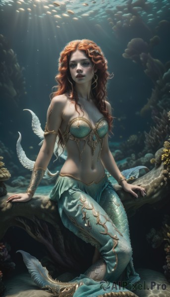 A female portrayed in a vivid sunlight