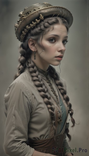 A unique view of a female in dynamic scene