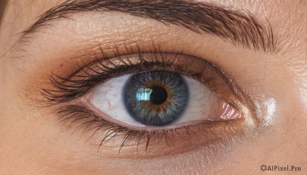 solo,looking at viewer,blue eyes,1boy,male focus,eyelashes,close-up,1other,reflection,realistic,eye focus,black hair,multiple boys,2boys