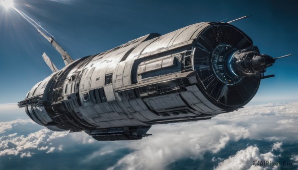 An iconic spacecraft framed by a inviting day
