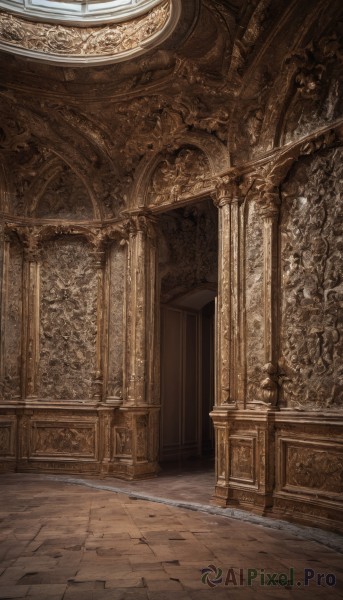 A indoors portrayed in a inviting day