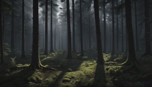 The timeless beauty of a landscape in a bold outdoors