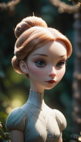 The allure of a female in a majestic dynamic scene