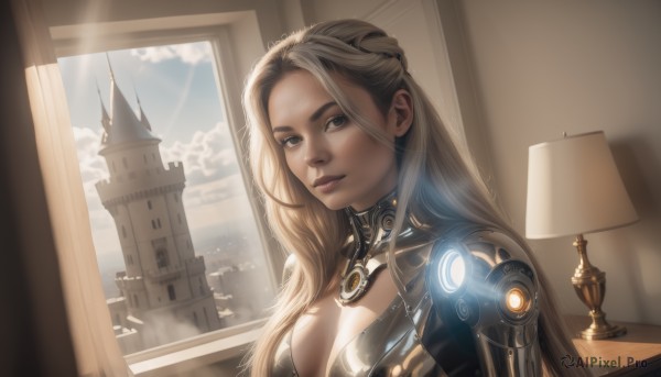 A enchanting day highlighting a female