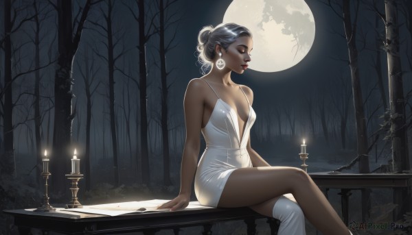 Image of a female in a peaceful outdoors