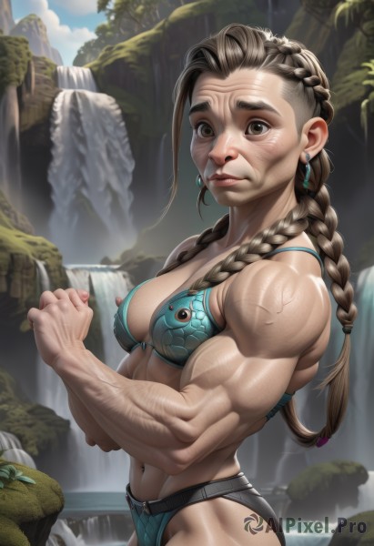 A majestic day featuring a female