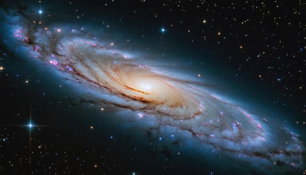 A galaxy in a breathtaking sunset outdoors