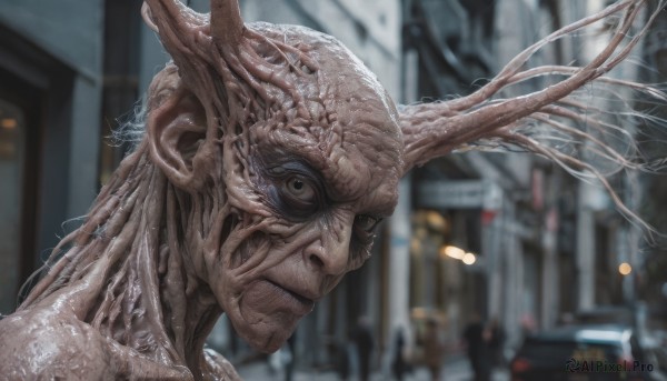 The beauty of a alien set in a captivating outdoors