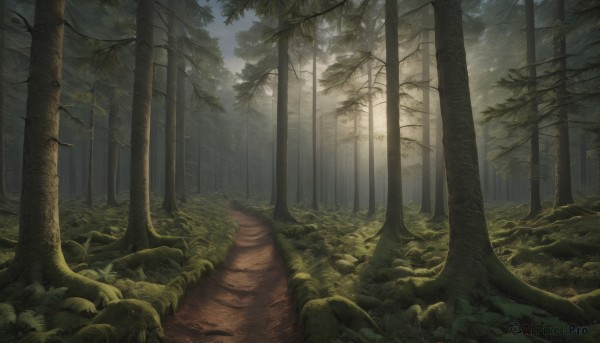 The majestic beauty of a landscape set within a ethereal day