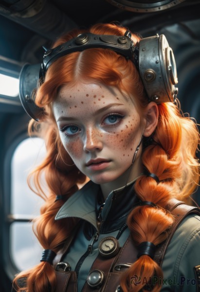 A female captured in a enchanting dynamic scene