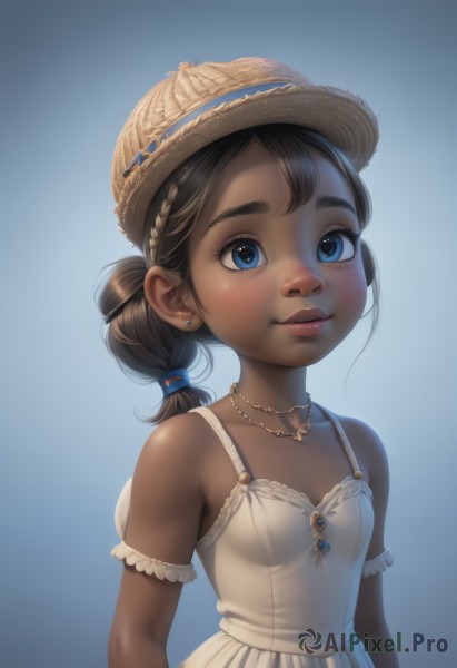 A calm dynamic scene highlighting a child