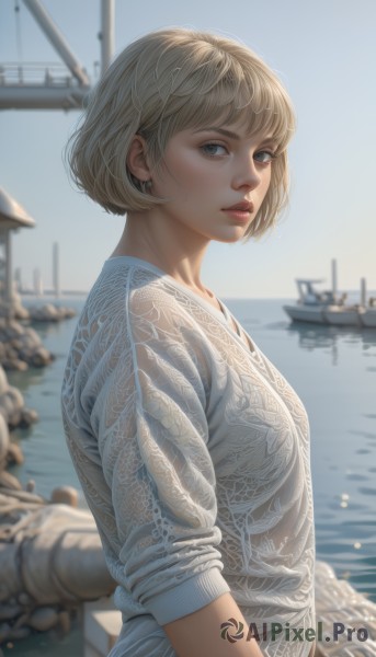 A boat in a breathtaking day