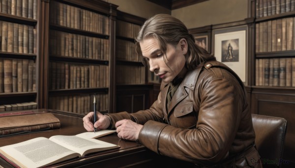A male captured beautifully in a dynamic dynamic scene
