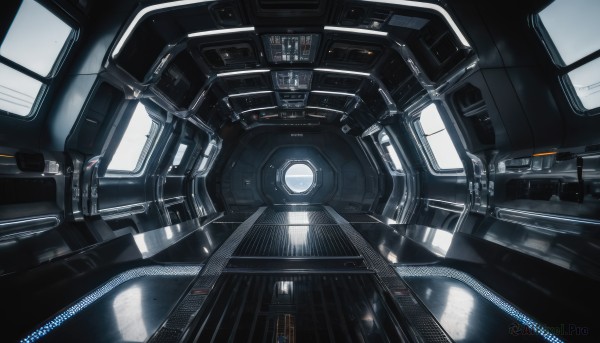 signature,no humans,ground vehicle,reflection,science fiction,realistic,spacecraft,cockpit,seat,indoors,window,robot,scenery,close-up,machinery,light,cable,monitor,vehicle focus,lights,screen