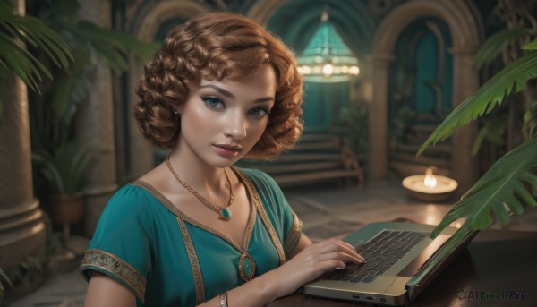 The allure of a female in a majestic dynamic scene