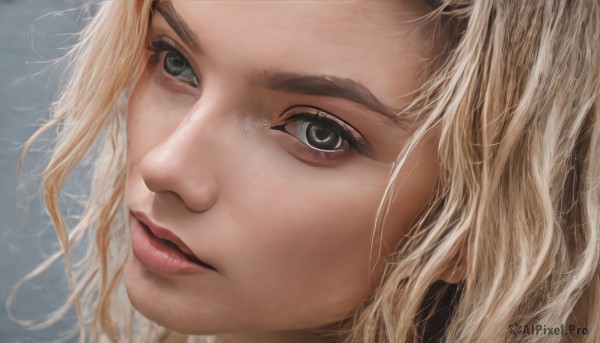 A striking dynamic scene featuring the elegance of a female