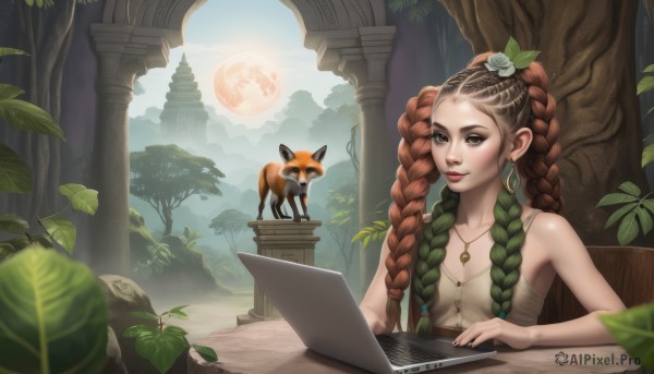 Day brought to life with a serene female