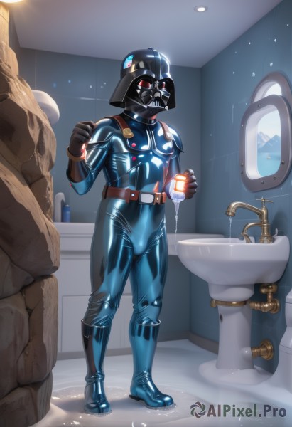 Image of a male in a fresh dynamic scene
