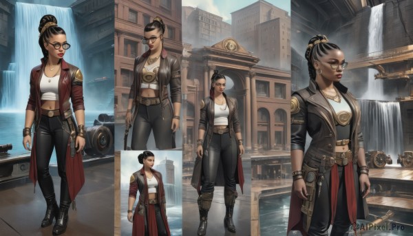 The majestic beauty of a female set within a dynamic dynamic scene