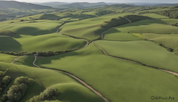 A inspiring landscape within day