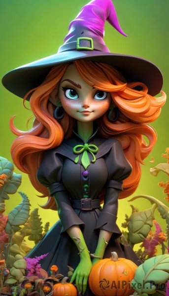 Image of a female in a beautiful dynamic scene