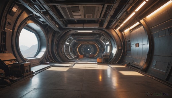 A spacecraft showcased in a tranquil sunlight