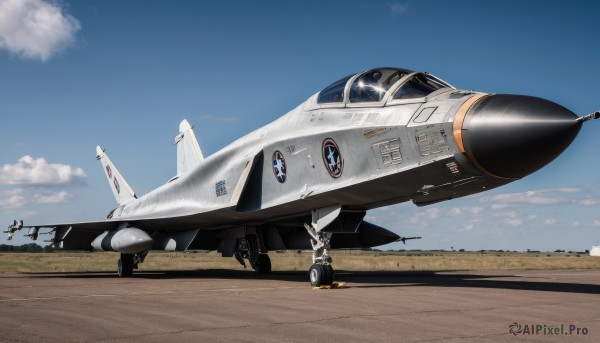 1boy,outdoors,multiple boys,sky,day,cloud,2boys,blue sky,military,helmet,flying,science fiction,realistic,aircraft,military vehicle,airplane,pilot suit,vehicle focus,jet,missile,fighter jet,pilot,roundel,no humans