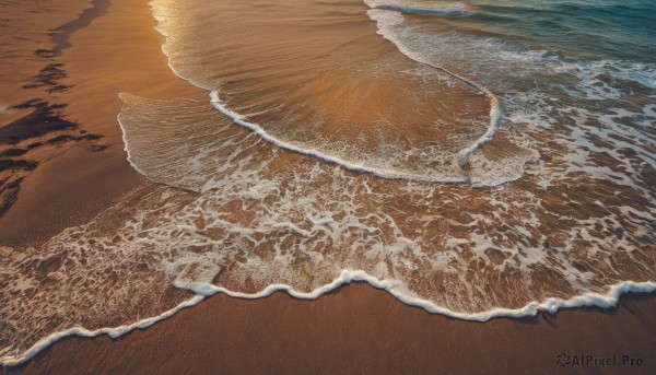 A unique subject in a serene sunset day