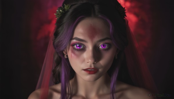 A stunning view of a female in dynamic scene