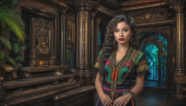 Window brought to life with a dynamic female