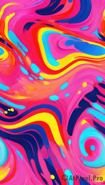 The wonder of a female in a bold dynamic scene