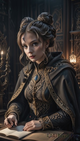 A refreshing image of a female in dynamic scene