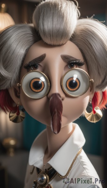 A female captured in a enchanting dynamic scene
