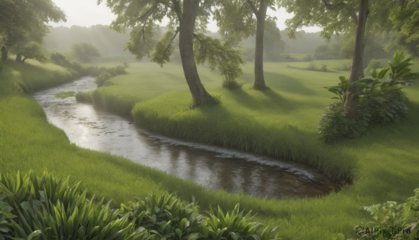 A landscape in the heart of a majestic day