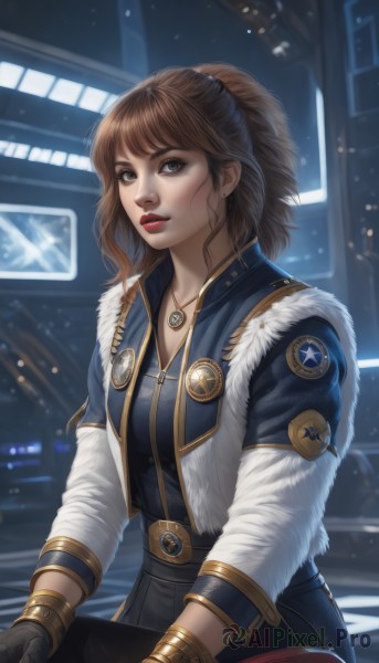 Dynamic scene brought to life with a dynamic female