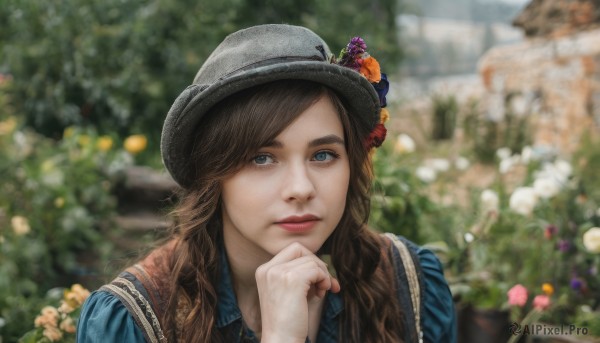 A serene day featuring a female