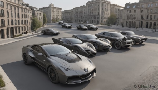 A motor vehicle in the heart of a majestic day