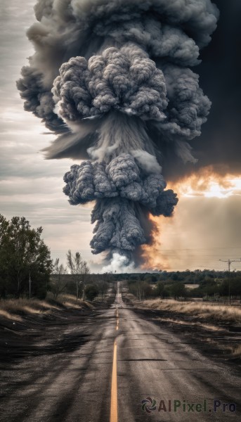 A graceful monster captured in fiery day