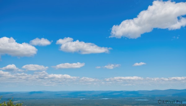 A landscape set against the backdrop of a captivating day