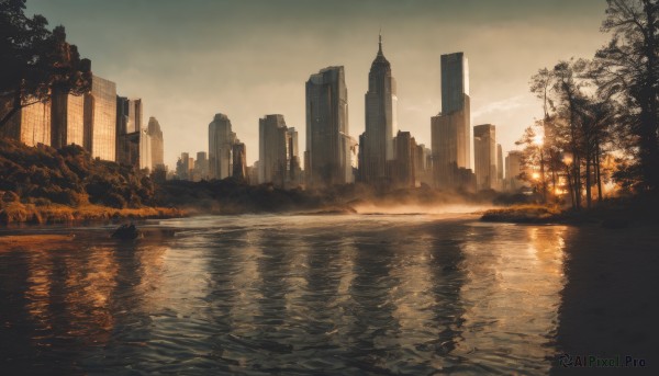 A unique subject captured beautifully in a inviting sunset outdoors