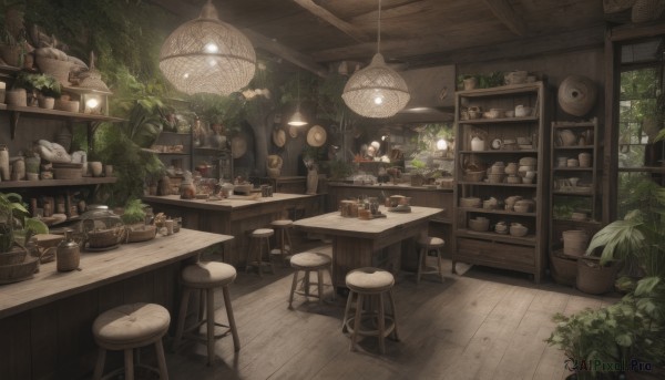 A indoors captured in a tranquil scenery