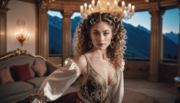 A stunning portrayal of a female in a calm day