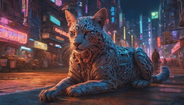 A refreshing image of a cat in outdoors
